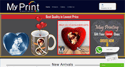 Desktop Screenshot of itsmyprint.com